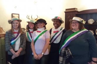 The women in STEM visit the Pankhurst Centre 